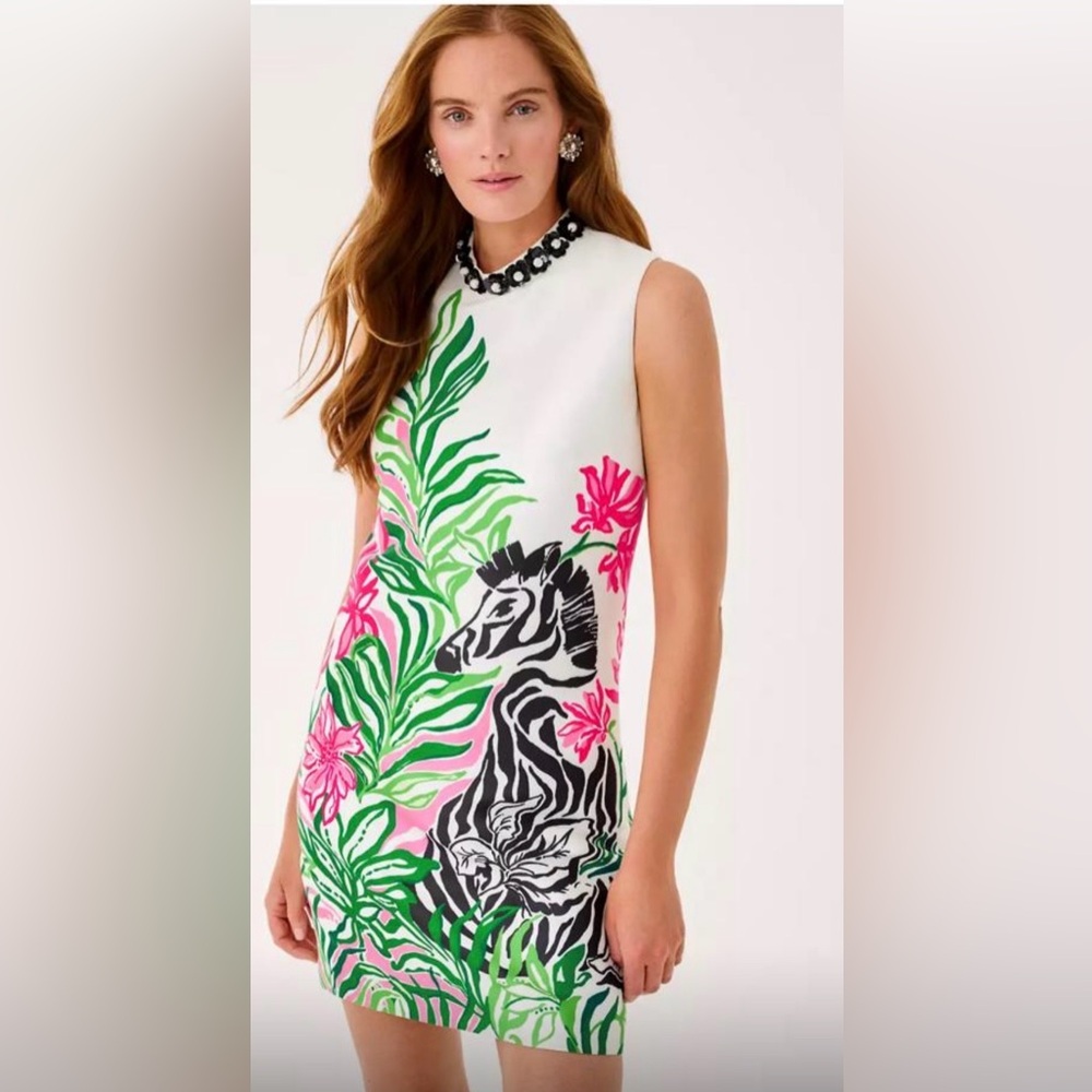 Kathani Embellished
Stretch Shift Dress